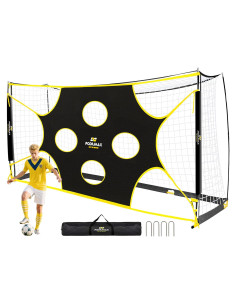 Red de Objetivo de Fútbol PodiuMax 3.66x1.83m Práctica
