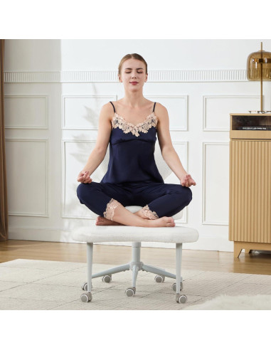 Silla Ergonómica Giratoria 360 LEADER CATTLE Marfil