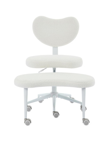 Silla Ergonómica Giratoria 360 LEADER CATTLE Marfil
