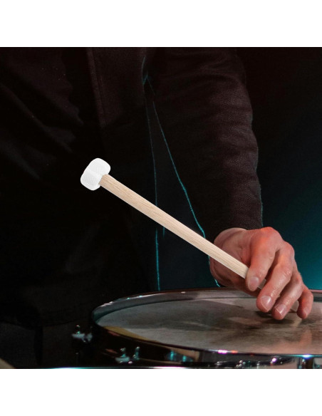 2 Mallets de Timpani de Madera 26cm para Percusión