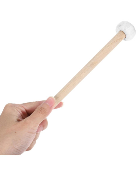 2 Mallets de Timpani de Madera 26cm para Percusión