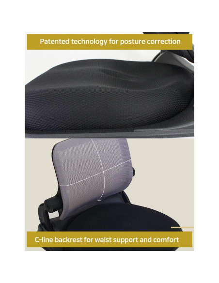 Silla de Suelo Plegable HiHip con Soporte para Espalda Vino