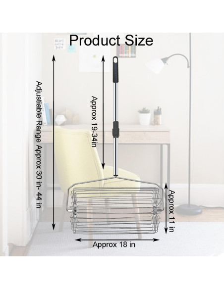 Recogedor de Pelotas de Tenis Voodans Telescópico 1.95kg