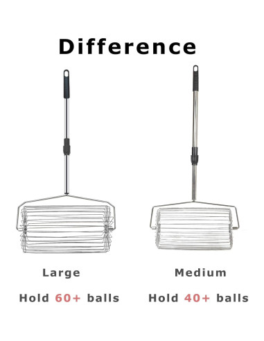 Recogedor de Pelotas de Tenis Voodans Telescópico 1.95kg