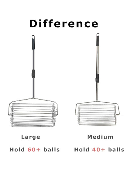 Recogedor de Pelotas de Tenis Voodans Telescópico 1.95kg