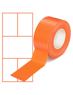 Cinta de Marcado Temporal Fullhawl 80m x 7cm Naranja