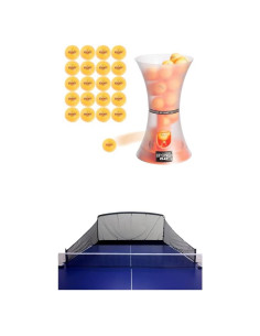 Robot entrenador de tenis de mesa JOOLA iPong Play con red y 20 pelotas
