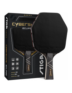 Paleta de Ping Pong STIGA Cybershape Eclipse - 5 Capas, 2.0 mm