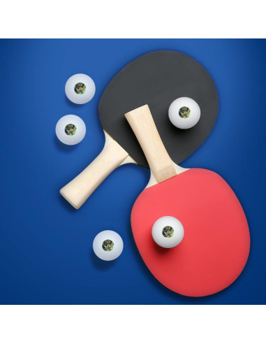 Pelotas de Ping Pong 3 Estrellas thejq - Paquete de 12 con Bolsa