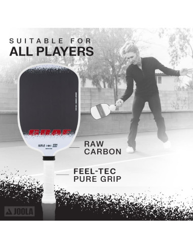 Paleta de Pickleball JOOLA GRAF Edge 16mm Fibra de Carbono