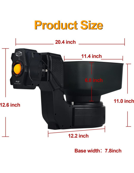 Robot Lanzador de Pelotas de Ping Pong ZXMT PT-07 Avanzado