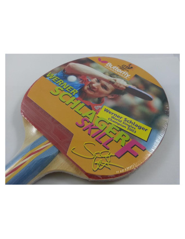 Paleta de Tenis de Mesa Butterfly Schlager Skill 1.7mm