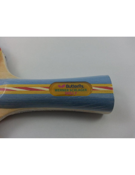 Paleta de Tenis de Mesa Butterfly Schlager Skill 1.7mm