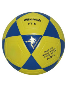 Balón de Footvolleyball Mikasa Tamaño 5 Azul/Amarillo