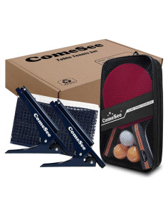 Conjunto de Tenis de Mesa Comesee CS-111 con Red y Palas
