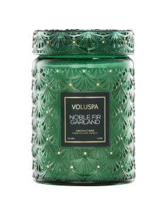 Vela Aromática Voluspa Noble Fir Garland 510g Cera de Coco