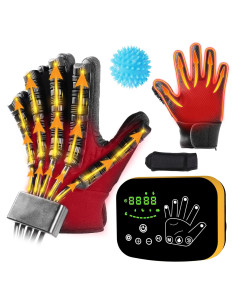 Guantes de Rehabilitación Thandver XL para Mano Izquierda