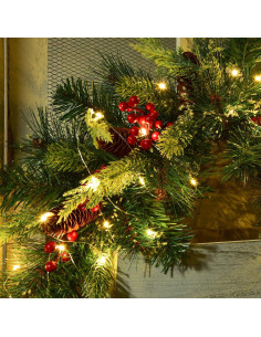 Adorno Navideño Buzón DearHouse 61cm con Luces LED 2