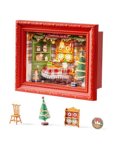 Kit de Casa en Miniatura Rolife 3D con LED - 22.5x10x16.8 cm