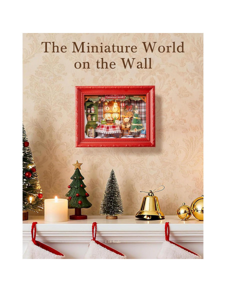 Kit de Casa en Miniatura Rolife 3D con LED - 22.5x10x16.8 cm