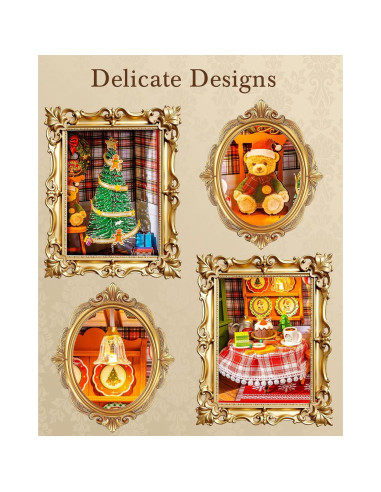 Kit de Casa en Miniatura Rolife 3D con LED - 22.5x10x16.8 cm