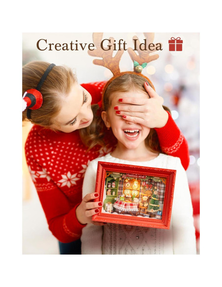 Kit de Casa en Miniatura Rolife 3D con LED - 22.5x10x16.8 cm