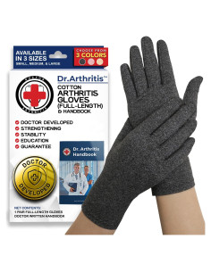 Guantes de Compresión Dr. Arthritis para Alivio de Artritis