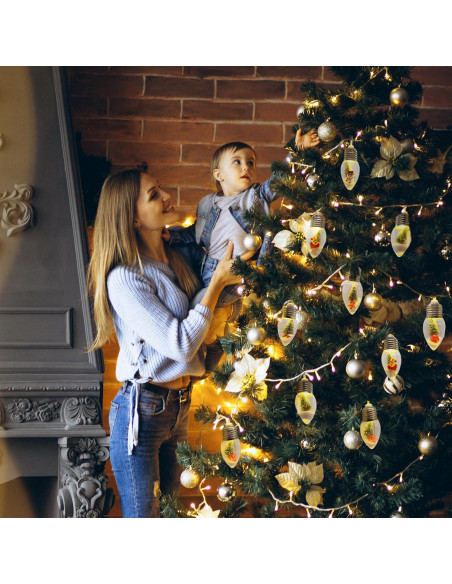 Luces de Cuerda de Bombillas YOLIGHT 1.98m 10 LED Navidad