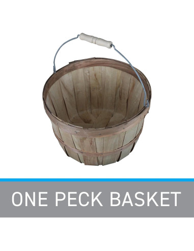 Cesta de Madera SSWBasics - Juego de 3 - 28 cm Diámetro