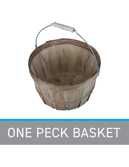 Cesta de Madera SSWBasics - Juego de 3 - 28 cm Diámetro