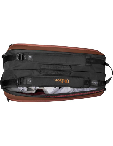 Bolsa de Raquetas de Tenis Wilson Pro Staff V14 - Marrón, 9 Raquetas