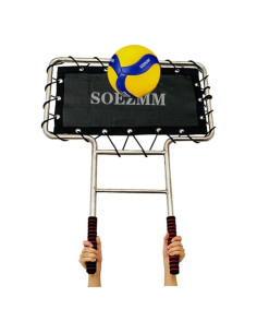 Bloqueador de Voleibol SOEZmm Big T - Estructura Acero Inoxidable