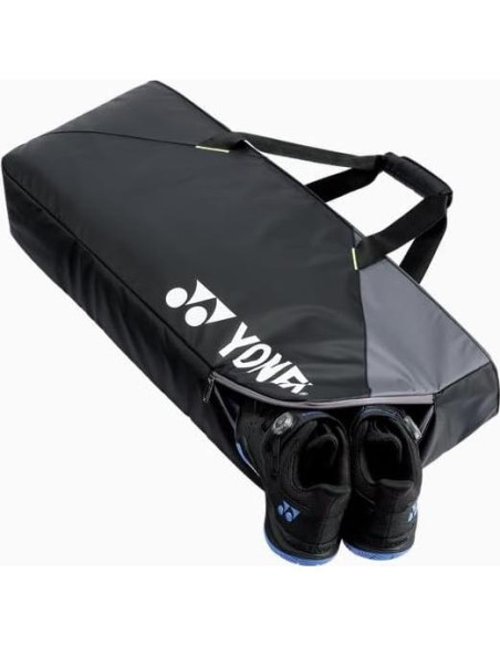 Bolsa de Raquetas YONEX Club Negra - Capacidad 6 Raquetas
