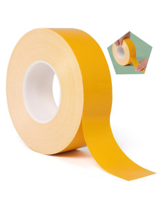 Cinta de marcado para cancha de pickleball Fdalas 80m Amarillo