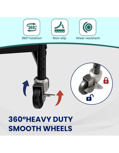 Carro de Almacenamiento de Pelotas Storenization STNBSC 54x54x69cm