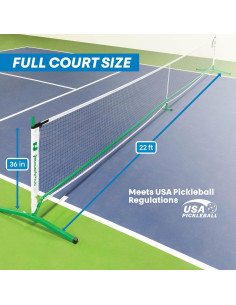 Red de Pickleball 3.0 Pickle-Ball - Portátil y Duradera 670.56x91.44cm 2