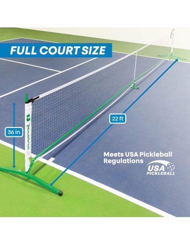 Red de Pickleball 3.0 Pickle-Ball - Portátil y Duradera 670.56x91.44cm