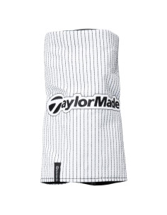 Cubre Cabeza Driver TaylorMade Barrel Rayas 2024 - Blanco