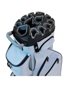 Bolsa de Golf de Carrito Izzo Vault 14 Divisores Gris