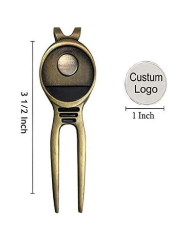 Herramienta de Reparación de Divots Mobile Pro Shop - Acero Inoxidable