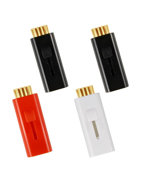 Cepillo Limpiador de Palos de Golf Lyehip Doble Cara Multicolor