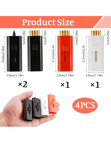 Cepillo Limpiador de Palos de Golf Lyehip Doble Cara Multicolor