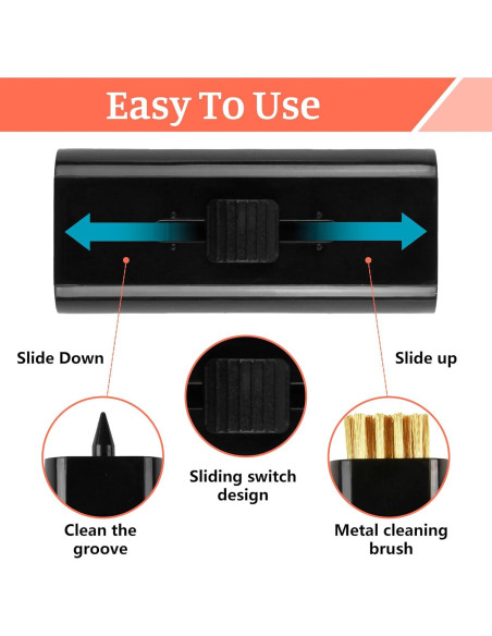 Cepillo Limpiador de Palos de Golf Lyehip Doble Cara Multicolor