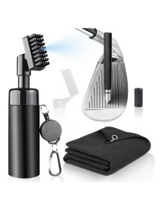 Kit de Limpieza de Palos de Golf THE GOLFER STORE - Cepillo y Toalla