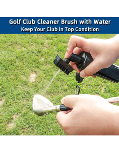 Kit de Limpieza de Palos de Golf THE GOLFER STORE - Cepillo y Toalla 2