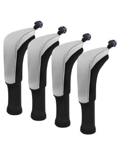 Cubierta de Cabeza de Putter Híbrido Craftsman Golf Gris 4 Pzas