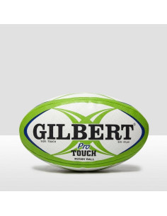 Balón de Rugby Touch Pro Gilbert Blanco 1 Unidad 2