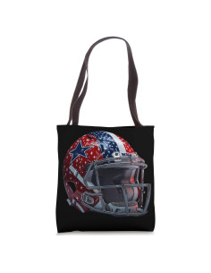 Bolsa de Transporte Casco Patriótico Fútbol Americano 40.6 cm