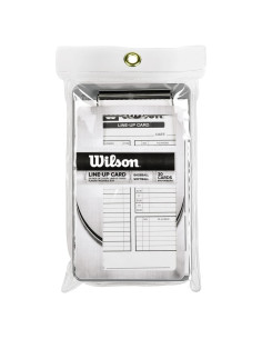 Tarjetas de Alineación Wilson WTA6761 Blancas - Paquete de 30