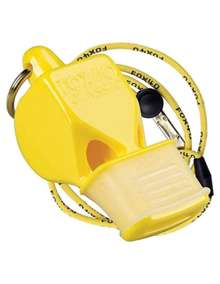 Silbato Fox 40 Classic CMG Amarillo 115dB Multi-Deporte